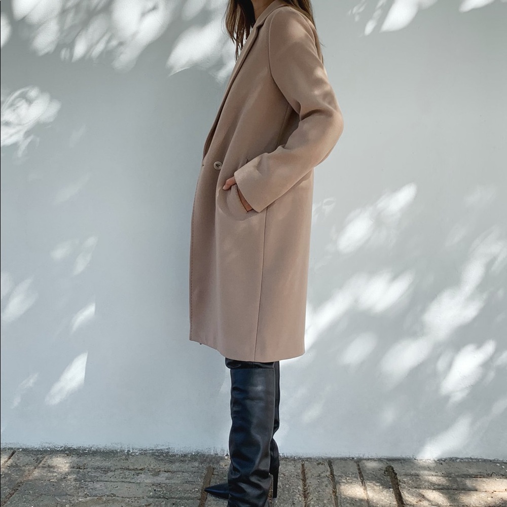 Aritzia Babaton stedman LINED-S dovetail taupe - Picture 3 of 5